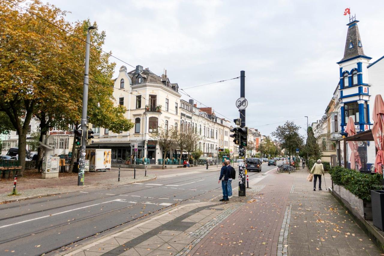 Exklusive Wohnung Am Weserdeich Bremen Ngoại thất bức ảnh